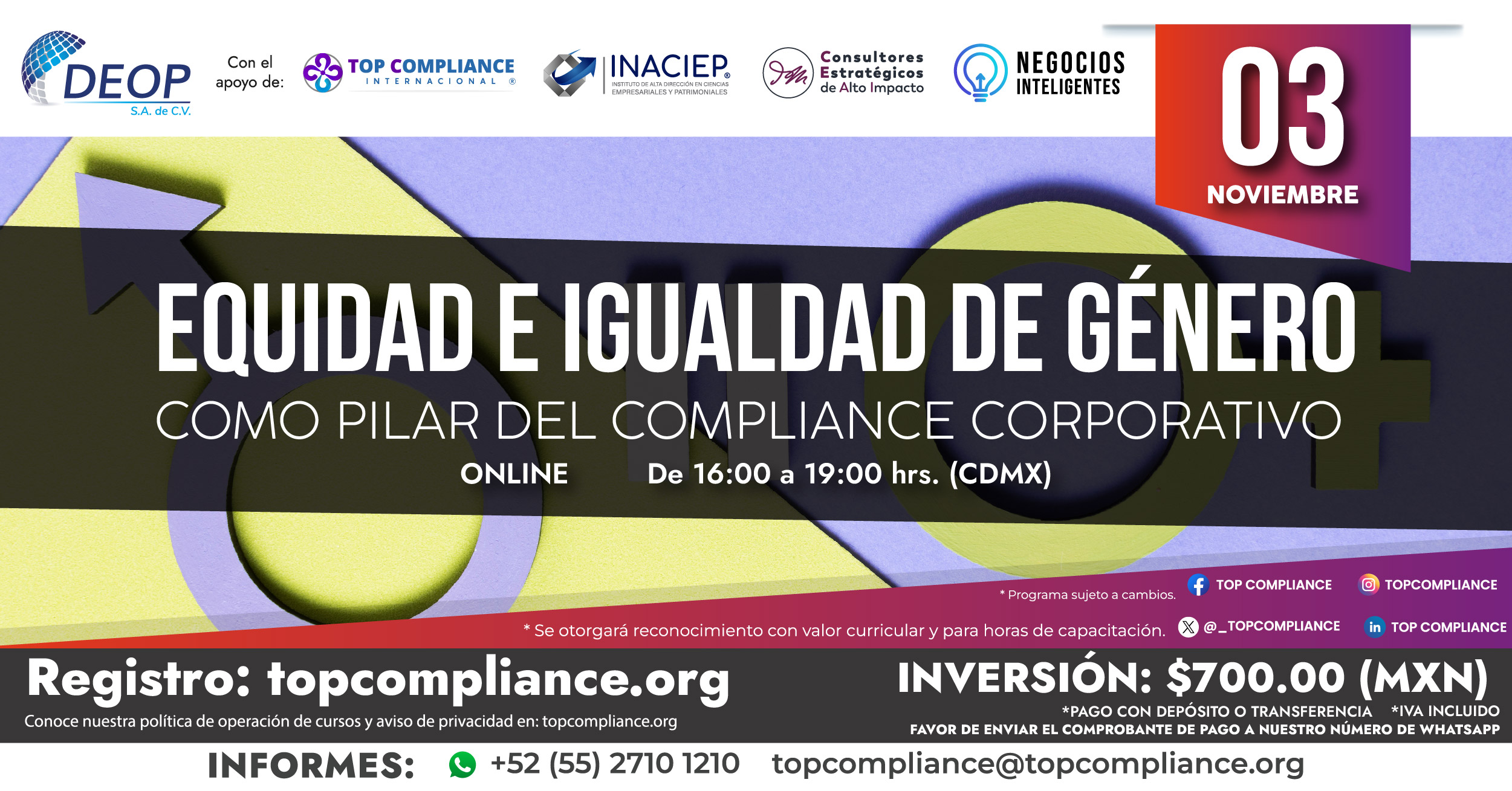 Compliance Equidad de Género General